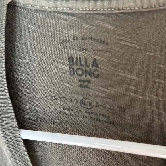 Billabong Olive Green 'Road Trip Please' T-Shirt - Picture 3 of 4